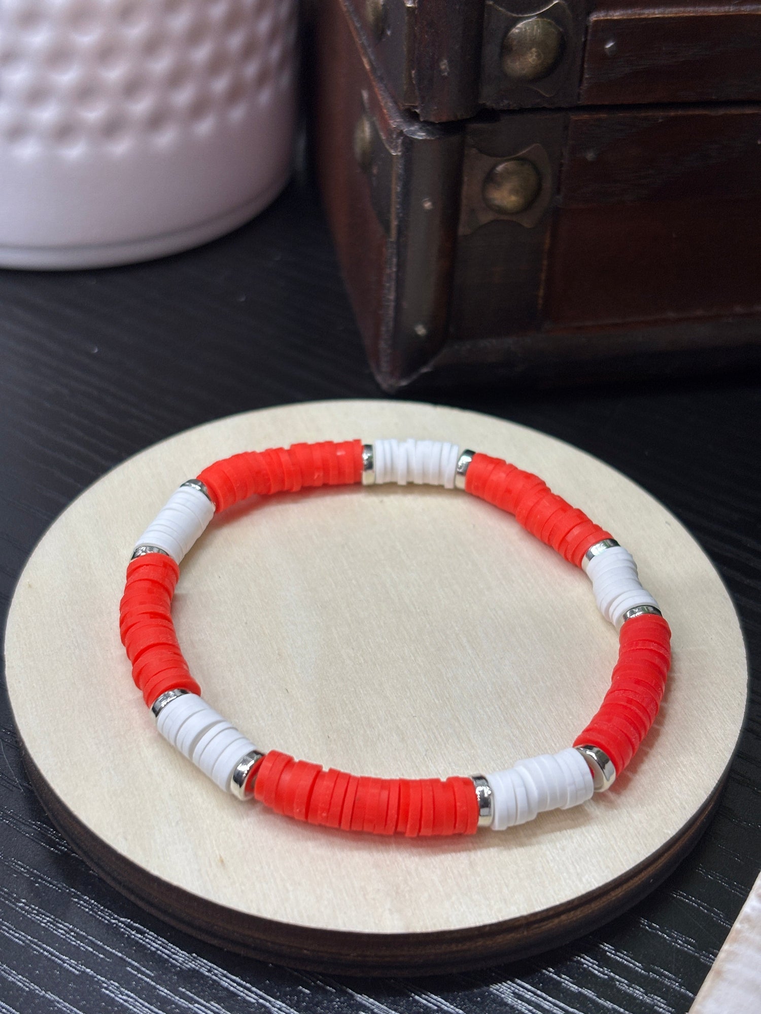 Clay Heishi Bracelets